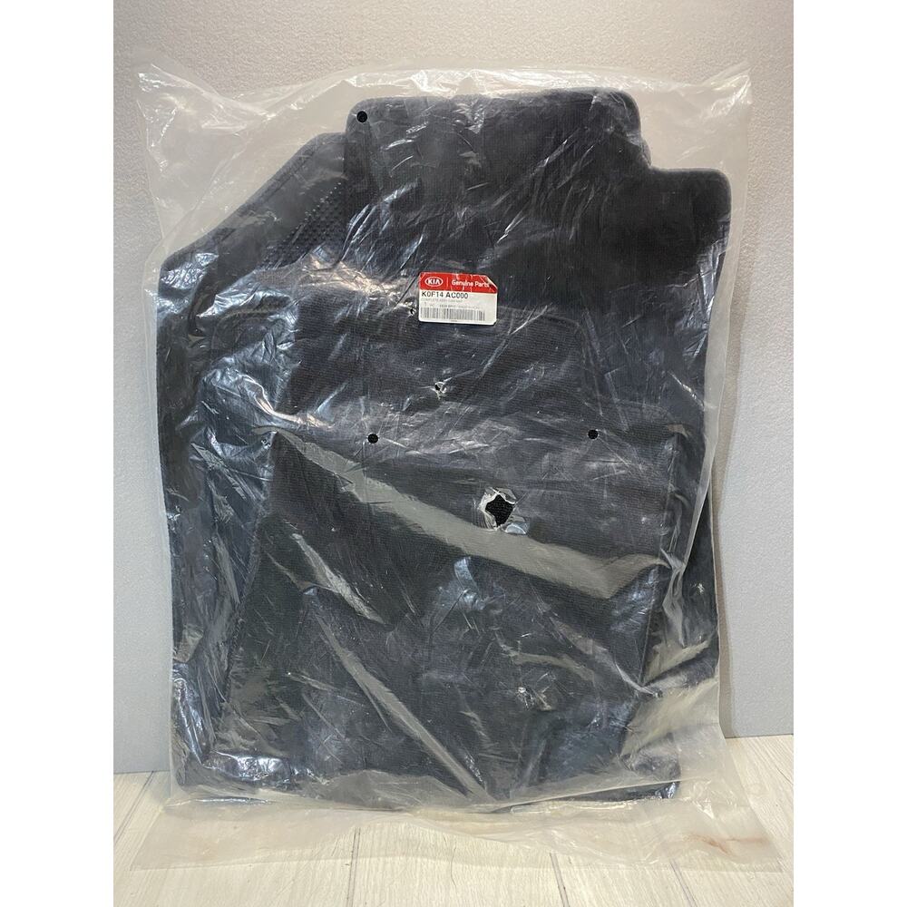 NEW 2020-'25 KIA SOUL OEM Complete Car Mat Set K0F14 AC000 Black